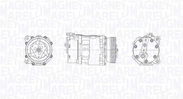 MAGNETI MARELLI Kompresorius, oro kondicionierius