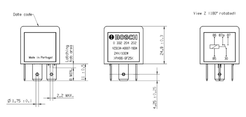 BOSCH Remschoenset 0 204 114 663