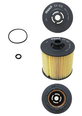 MAHLE Filtre à huile OX 1312D