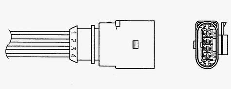 Кисневий датчик, Ngk OZA510V16