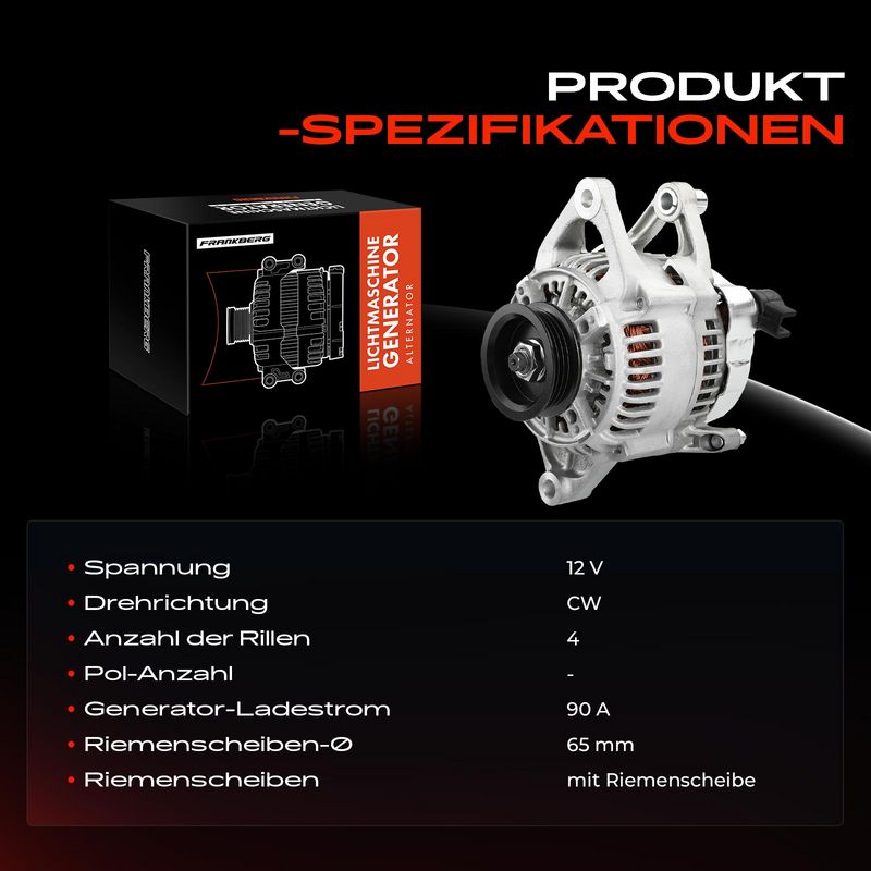 Frankberg 5481FB0001965 Alternator