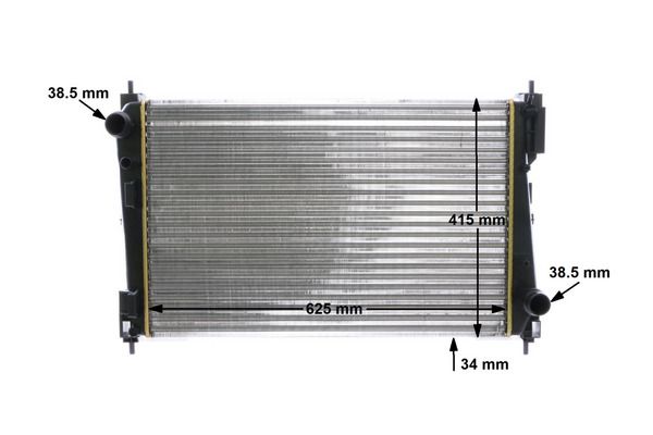 Product Image - Radiateur - CR1111000S - MAHLE