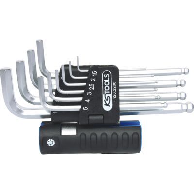 KS TOOLS Kampinių atsuktuvų rinkinys