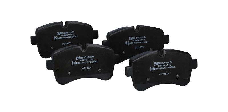 Sada brzdových destiček, kotoučová brzda 301032A