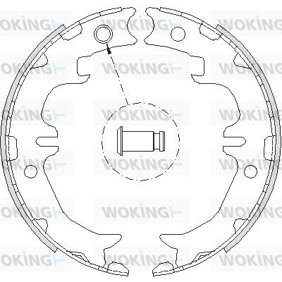 Комлект тормозных накладок на Aristo, Avensis, GS, IS, LS, Previa, Rav 4, SC, Supra