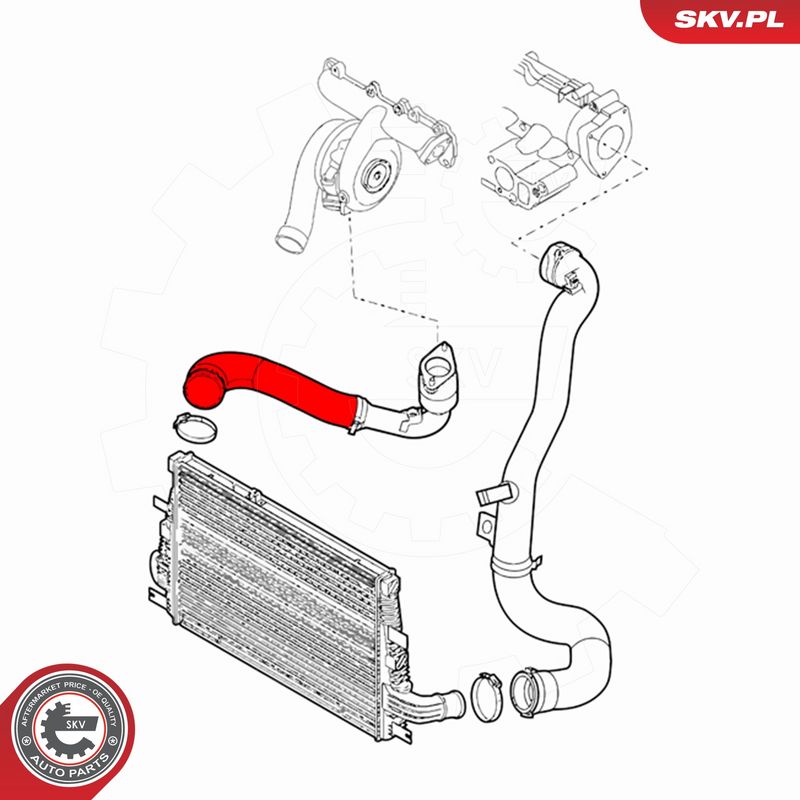 Laadimisõhu voolik, ESEN SKV 43SKV208