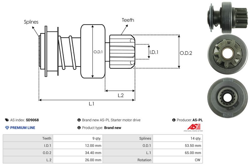 Vabajooks, starter, AS-PL SD9068