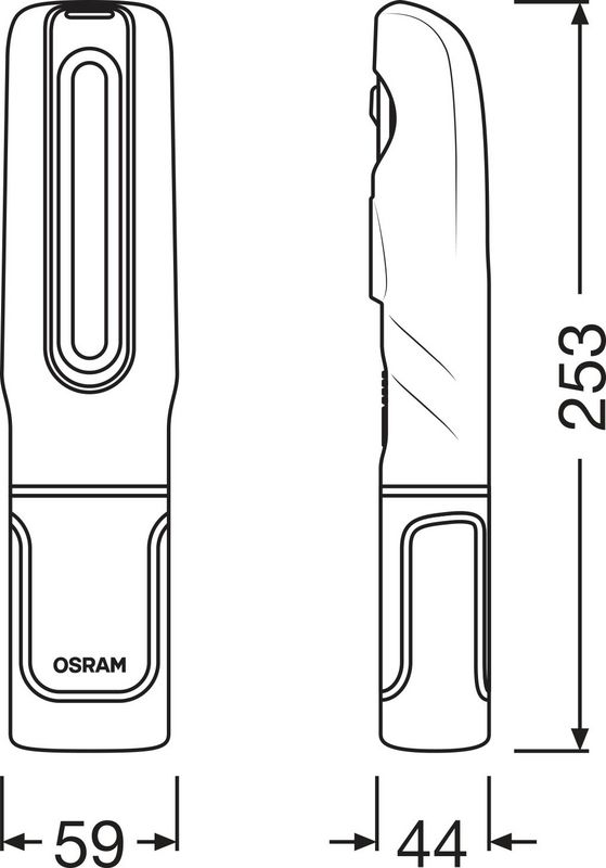 Ручний ліхтар, Osram LEDIL402