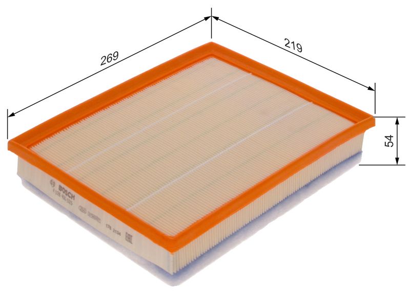 Õhufilter, BOSCH F 026 400 525