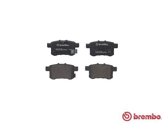 Комплект гальмівних накладок, дискове гальмо, Brembo P28072