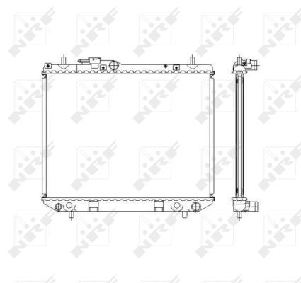 NRF 53536 Radiator, engine cooling