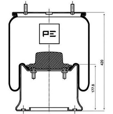 Mech, pneumatické odpružení 084.101-72A