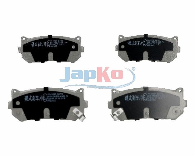 set placute frana,frana disc JAPKO 51K00