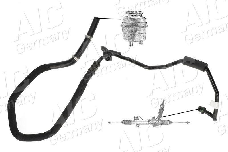 AIC hidraulikus cső, kormányzás 58289