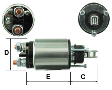 GM Solenoidinis jungiklis, starteris
