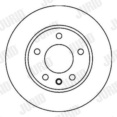 JURID 562053JC Brake Disc