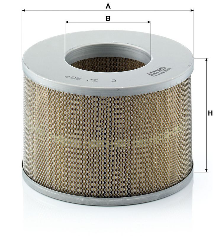 Õhufilter, MANN-FILTER C 22 267