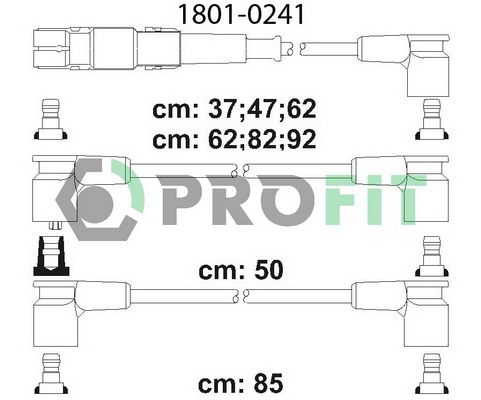 Комплект проводів високої напруги, Profit 1801-0241