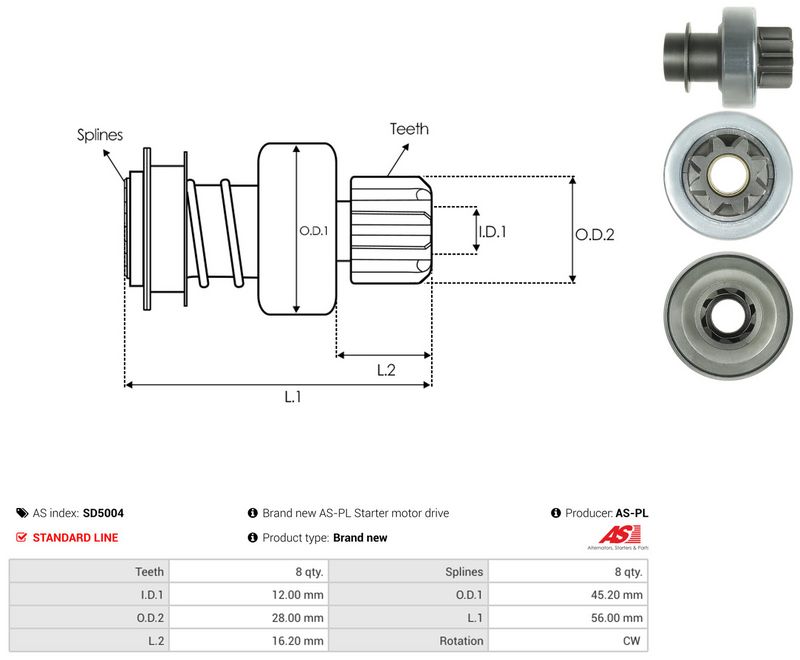 Vabajooks, starter, AS-PL SD5004