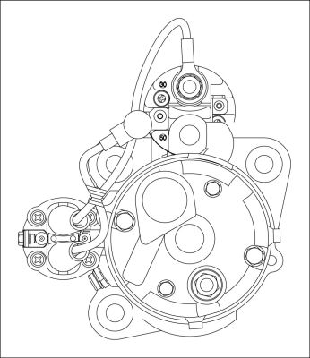 BOM-Prestolite M100R2016SE Starter