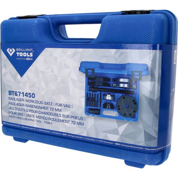 Montaažitööriistade komplekt, rattakese, rattalaager, KS TOOLS BT671450