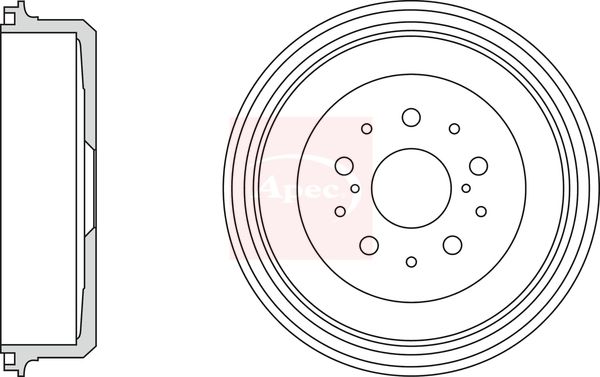 APEC Brake Drum DRM9997