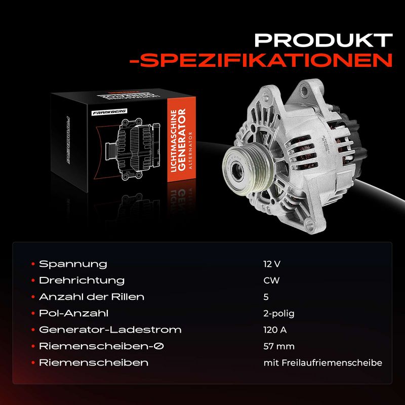 Frankberg 5481FB0001954 Generatorius