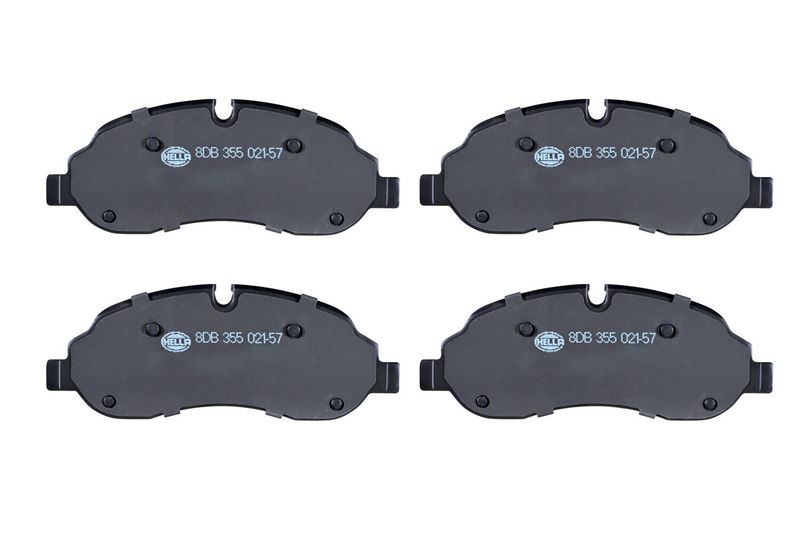 Set placute frana,frana disc 8DB 355 021-571 HELLA