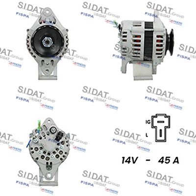 SIDAT generátor A12HT0117A2