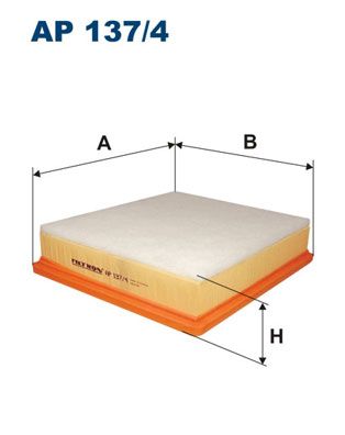 Повітряний фільтр, Filtron AP137/4