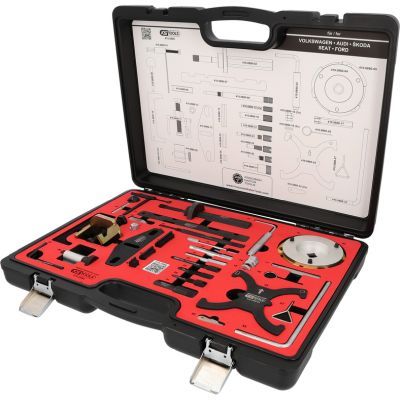 KS TOOLS Reguliavimo įrankių rinkinys, veleno nustatymo įrankiai