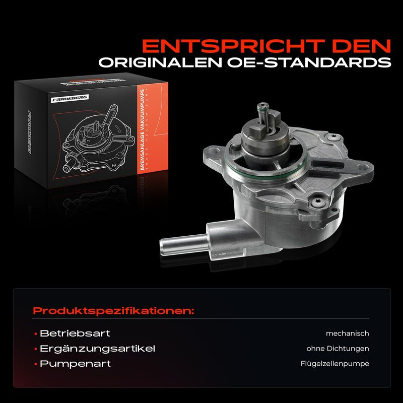 Frankberg 5481FB0006145 Vacuum Pump, braking system