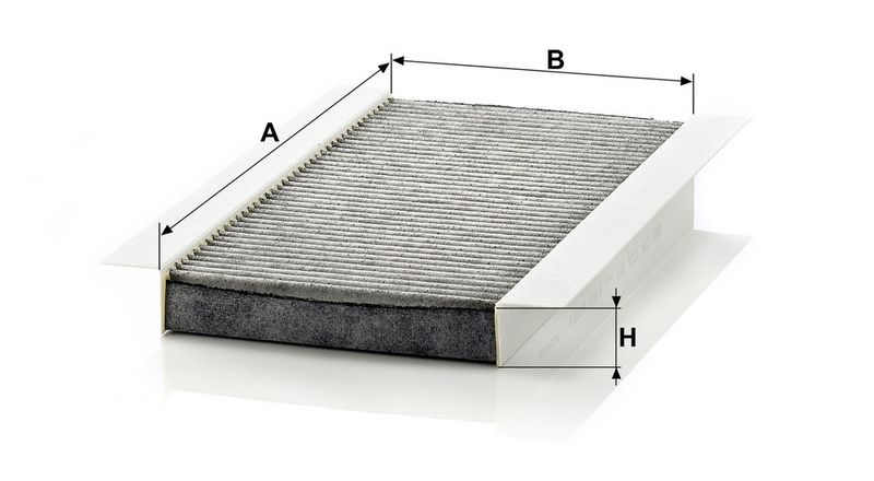 Filter, salongiõhk, MANN-FILTER CUK 3337
