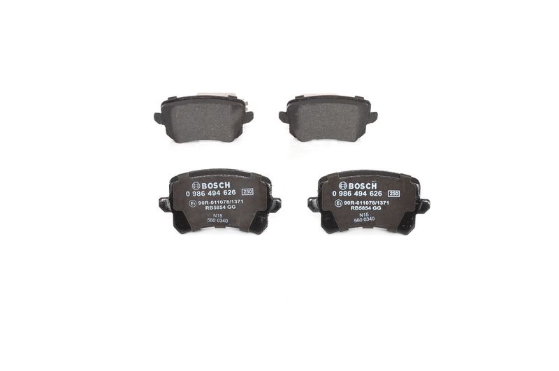 BOSCH 0 986 494 626 Brake Pad Set, disc brake