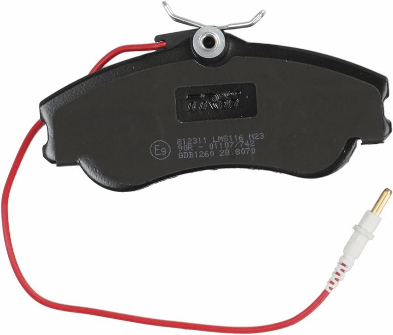 TRW GDB1260 Brake Pad Set, disc brake