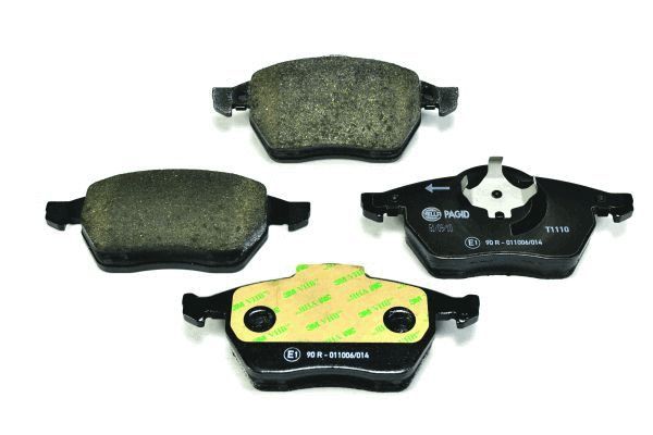 HELLA 8DB 355 008-021 Brake Pad Set, disc brake