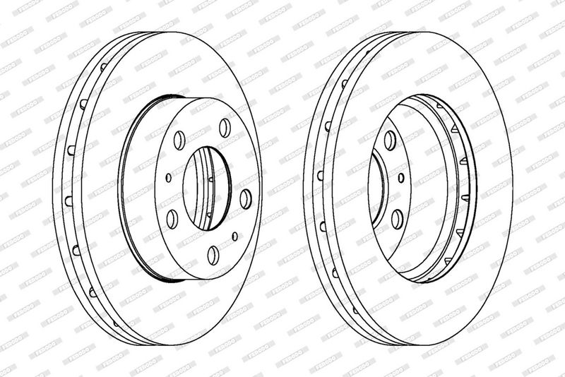 Brzdový kotouč DDF1718-1