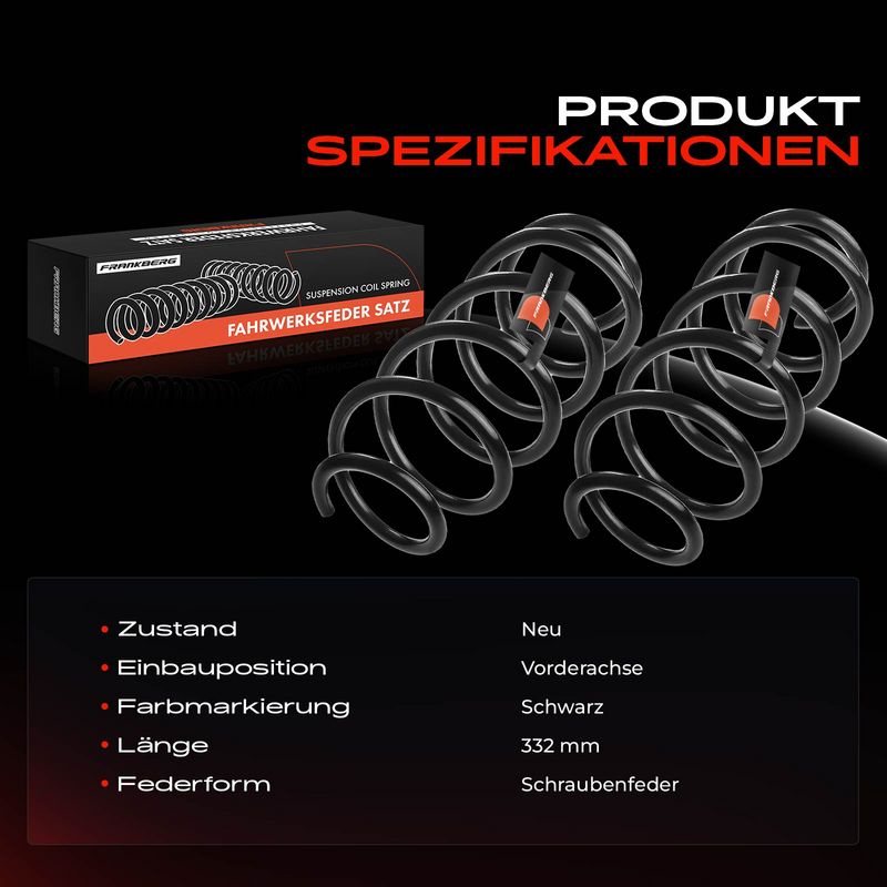 Frankberg 5481FB0008418 Suspension Spring