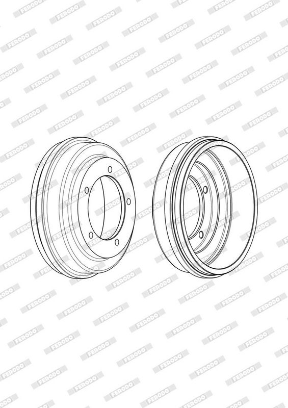 Brzdový buben FDR329192