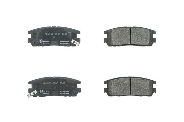 AISIN BPOP-2900 - Stabdžių kaladėlių komplektas