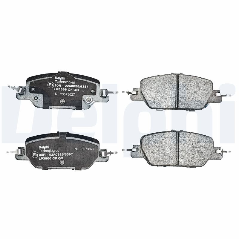 Set placute frana,frana disc LP3566 DELPHI