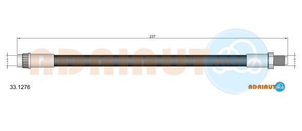 Гальмівний шланг, Adriauto 33.1276