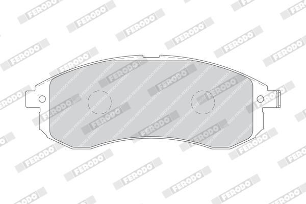 FERODO Plaquettes de frein à disque FDB1702
