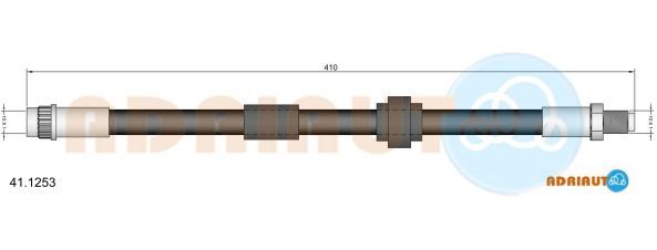 Гальмівний шланг, Adriauto 411253