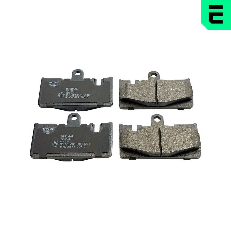 OPTIMAL BP-13011 Brake Pad Set, disc brake