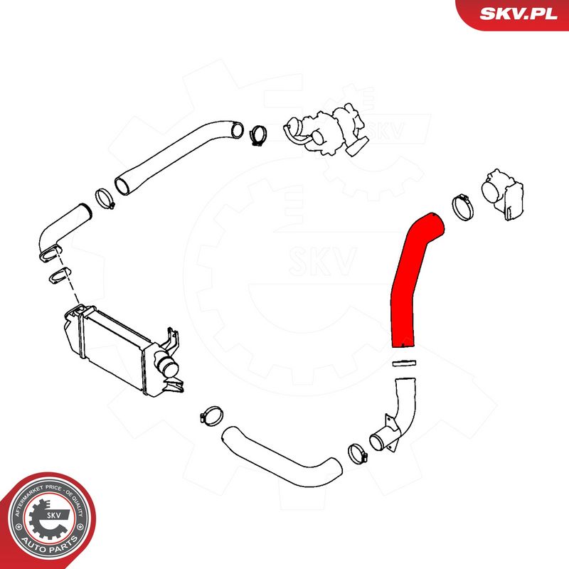 Laadimisõhu voolik, ESEN SKV 43SKV456