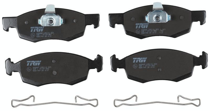 TRW GDB1749 Brake Pad Set, disc brake