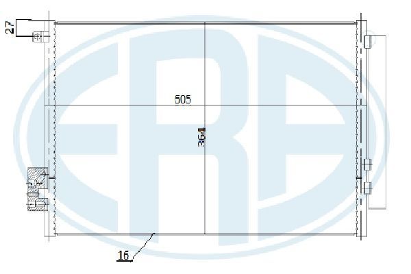 ERA kondenzátor, klíma 667271