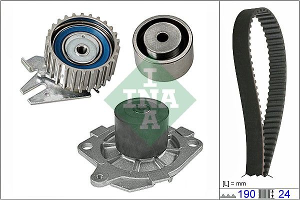 Schaeffler INA Vízpumpa + fogasszíj készlet 530 0620 30