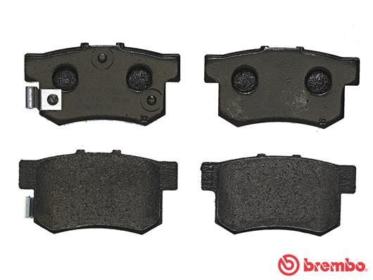 Комплект гальмівних накладок, дискове гальмо, Brembo P28022